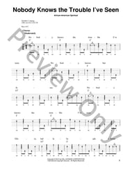 Nobody Knows The Trouble I've Seen Guitar and Fretted sheet music cover